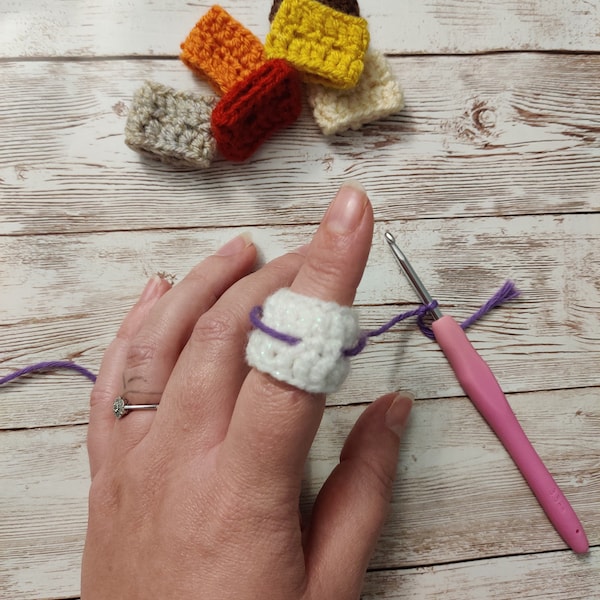 Crochet ring pattern