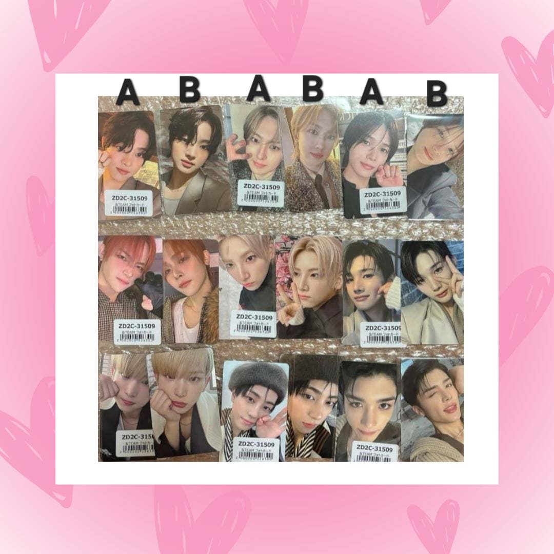 &TEAM フォトカード 9枚セット おまけ付き Andteam Photocards - Etsy