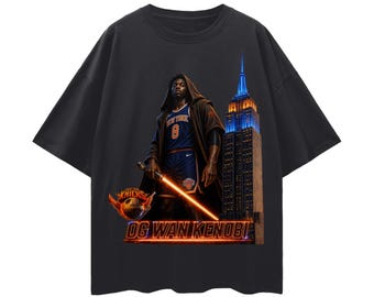 Knicks OG Wan Kenobi Loose Drop Shoulder T-Shirt