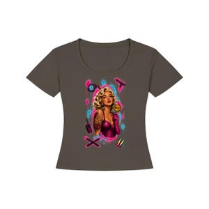Misfit Marilyn Monroe - Tencel Baby T-Shirt image 6