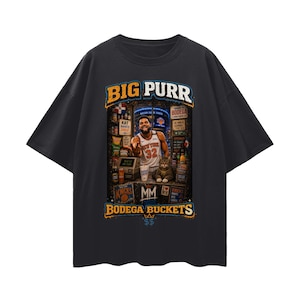 Knicks Bodega Buckets  Loose Drop Shoulder T-Shirt