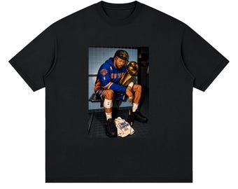 Brunson 2026 Knicks Champion - Kobe Bryant Tribute Loose Drop Shoulder T-Shirt