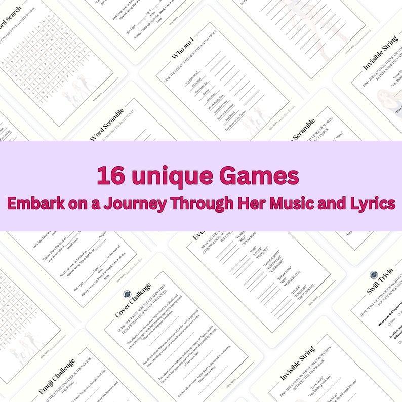 Taylor Swift Game Bundle: Unleash Your Inner Swiftie With 16 Fun and