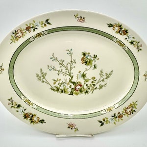 Royal Doulton Tonkin China Oval Platter, 1974, Made in England