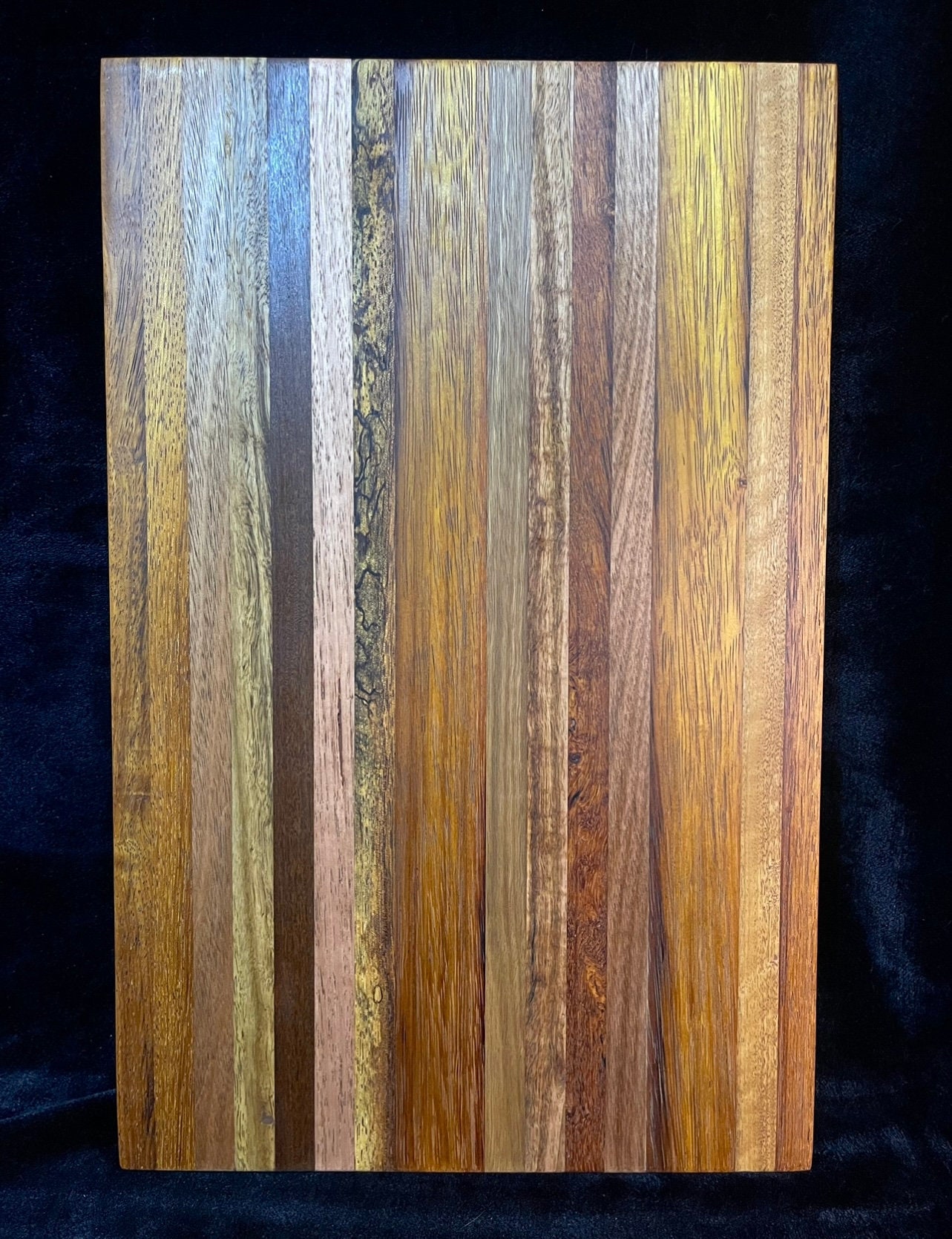 Handcrafted Merbau, Spotted Gum & Tasmanian Oak Chopping Board Chopping Block Cutting Board