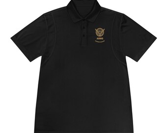ARNG Honor Guard Men's Sport Polo Shirt (Printed Logo)