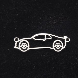 Sterling Silver Sports Sedan Connector for Permanent Jewelry