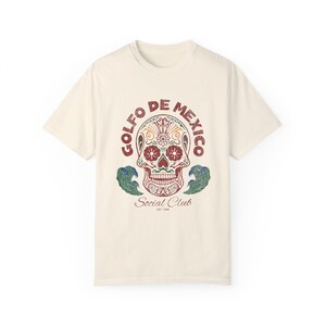 Gulf of Mexico Shirt, Gulf Coast Shirt, Mexico Gift for Mexico Lover, Golfo de México 1550 Retro Shirt, Vacation Mexico Shirt image 6