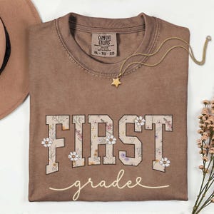 First Grade Teacher Shirts, first grade shirt, back to school Shirt, Teacher Appreciation Gift, New Teacher tshirt, Elementary teacher tee