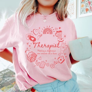therapist shirt, occupational therapy shirt, speech therapist Gift,  sped teacher shirt,  special education tee, comfort colors shirt