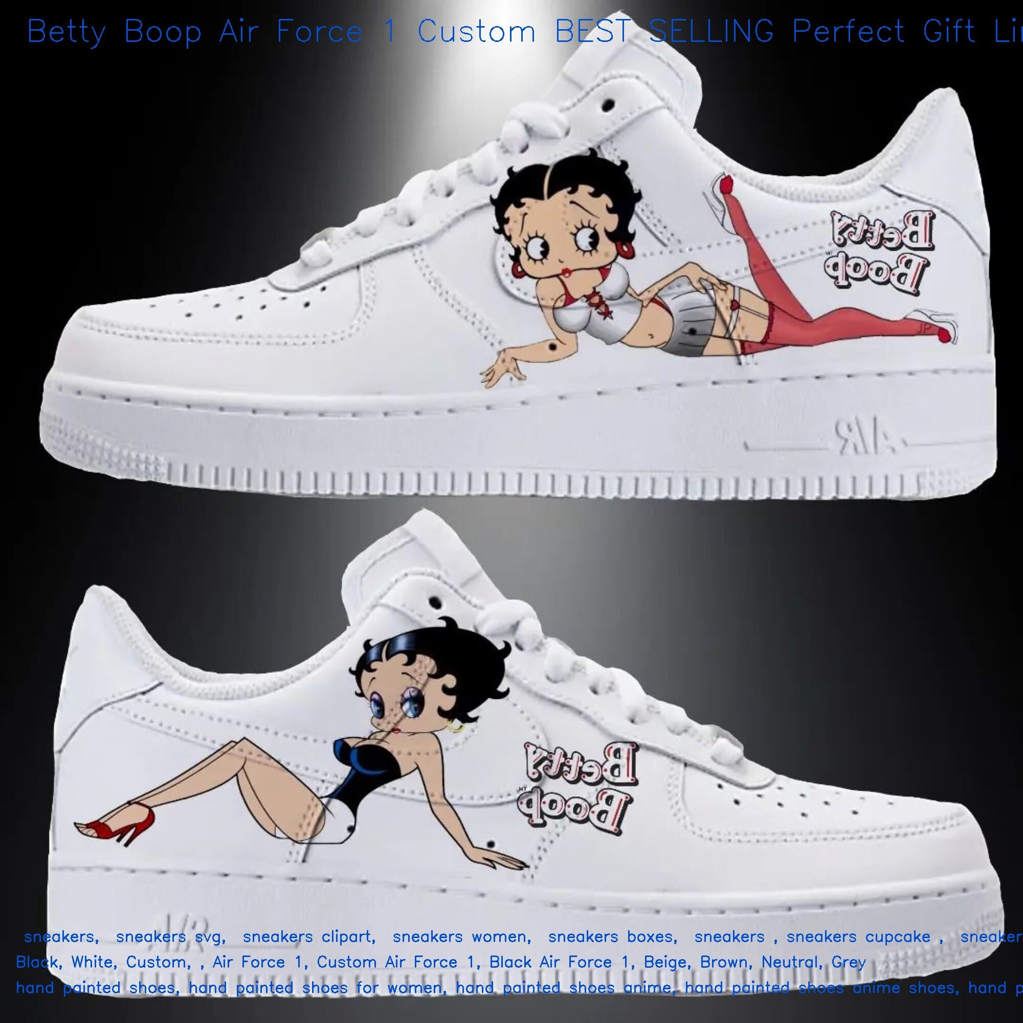 betty boop air force 1