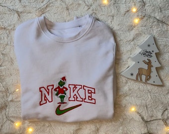 Sweatshirt Grinch NKE Christmas gift, sweater Grinch sweatshirt, Grinch Christmas sweater