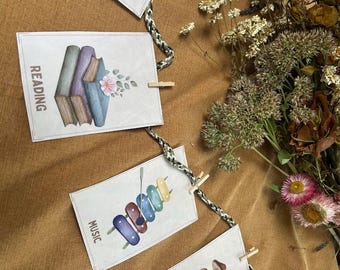 Waldorf daily rhythm cards (68 cards)