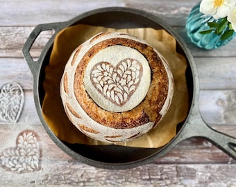 Bread Stencils (Hearts, Set of 3) | Sourdough Baking Art
