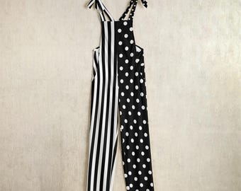 Mono de disfraz de payaso: pantalones góticos de Clowncore, ropa de circo para Halloween