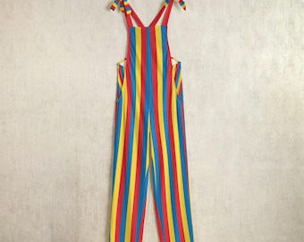 Mono de payaso a rayas de circo: Disfraz de payaso, ropa infantil