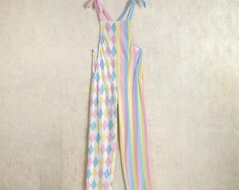 Disfraz de payaso pastel: Pantalones Clowncore, Mono Fairy Kei