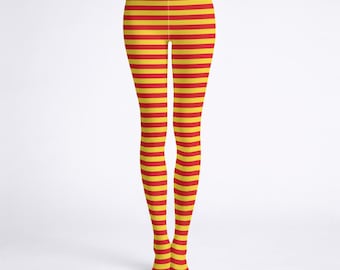 Medias de payaso, accesorios de disfraces de circo con estampado de rayas, pantimedias coloridas, ropa Clowncore.