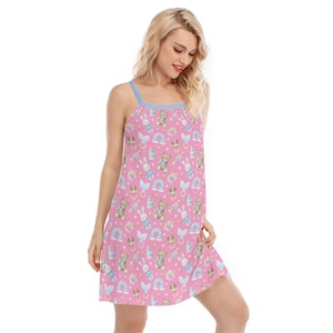 Regression Kleidung, Agere Kleidung, Kleidchen, Little Space Kleid, Agere Kleid, Regression Kleid, Little Space Kleidung, Teddybär und Häschen Kleid