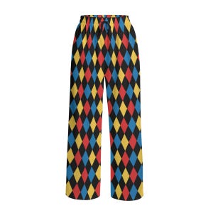 Clown Costume, Clown Pants, Jester Costume Pants, Clowncore & Kidcore Clothing, Harlequin Clown Suit, Circus Halloween Costume, Clowncore