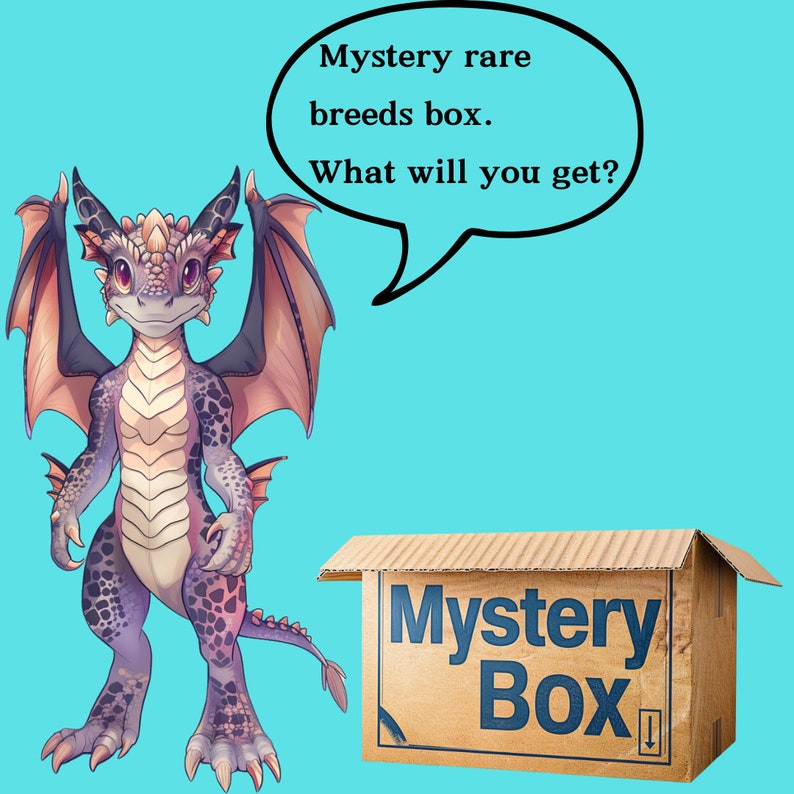 Mystery Box Adopt Rare Breeds Furry Fursona Ref Sheet Adopt A Furry