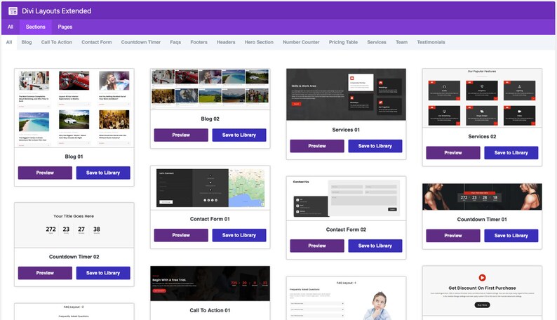 Divi Layouts Extended image 2