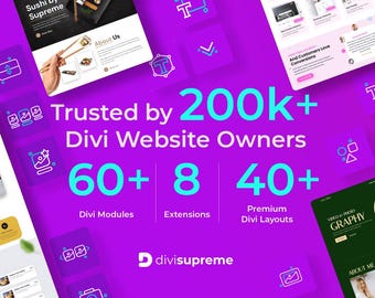 Divi Supreme Pro