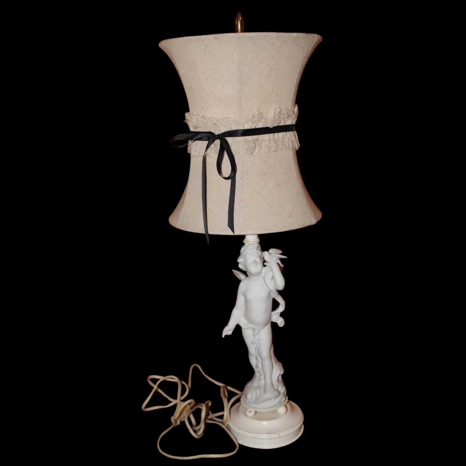 Antique angel lamp - Etsy 日本