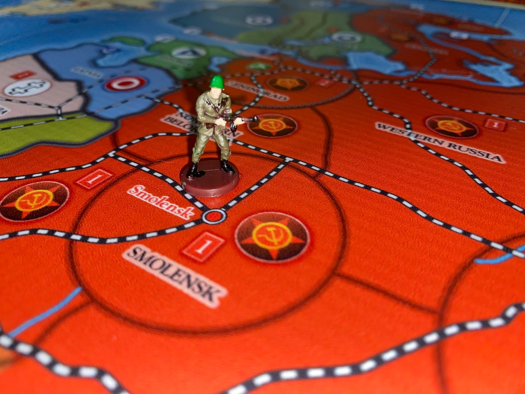 Axis and Allies Army Pieces Etsy