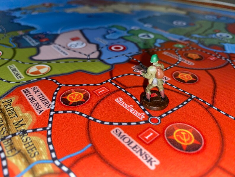 Axis and Allies Army Pieces Etsy