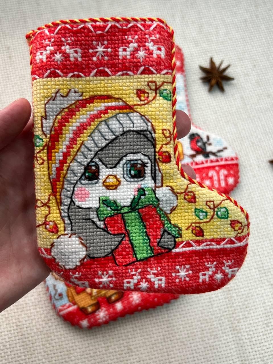 RIOLIS カウントクロスステッチキット 2239AC クリスマスストッキング