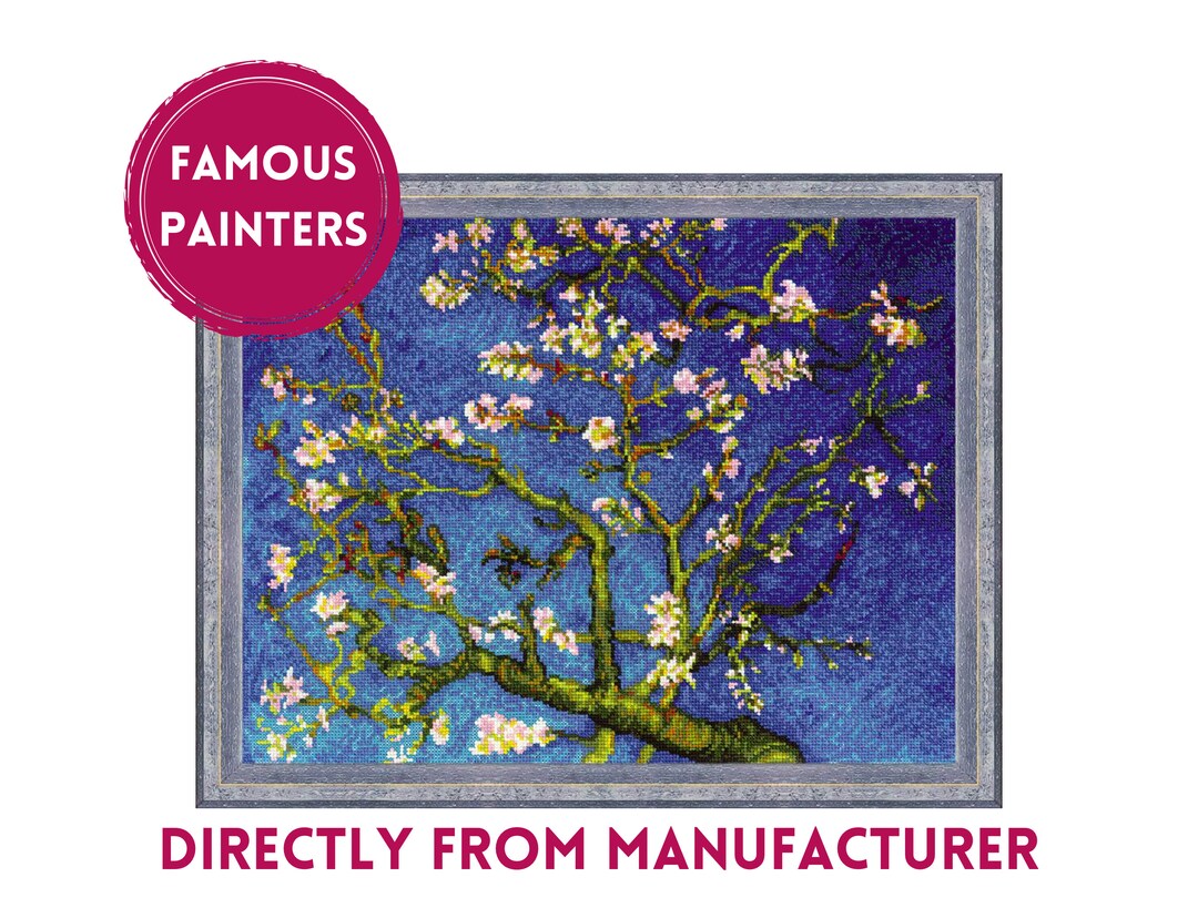 RIOLIS - Almond Blossom After V. Van Gogh's Painting 1698