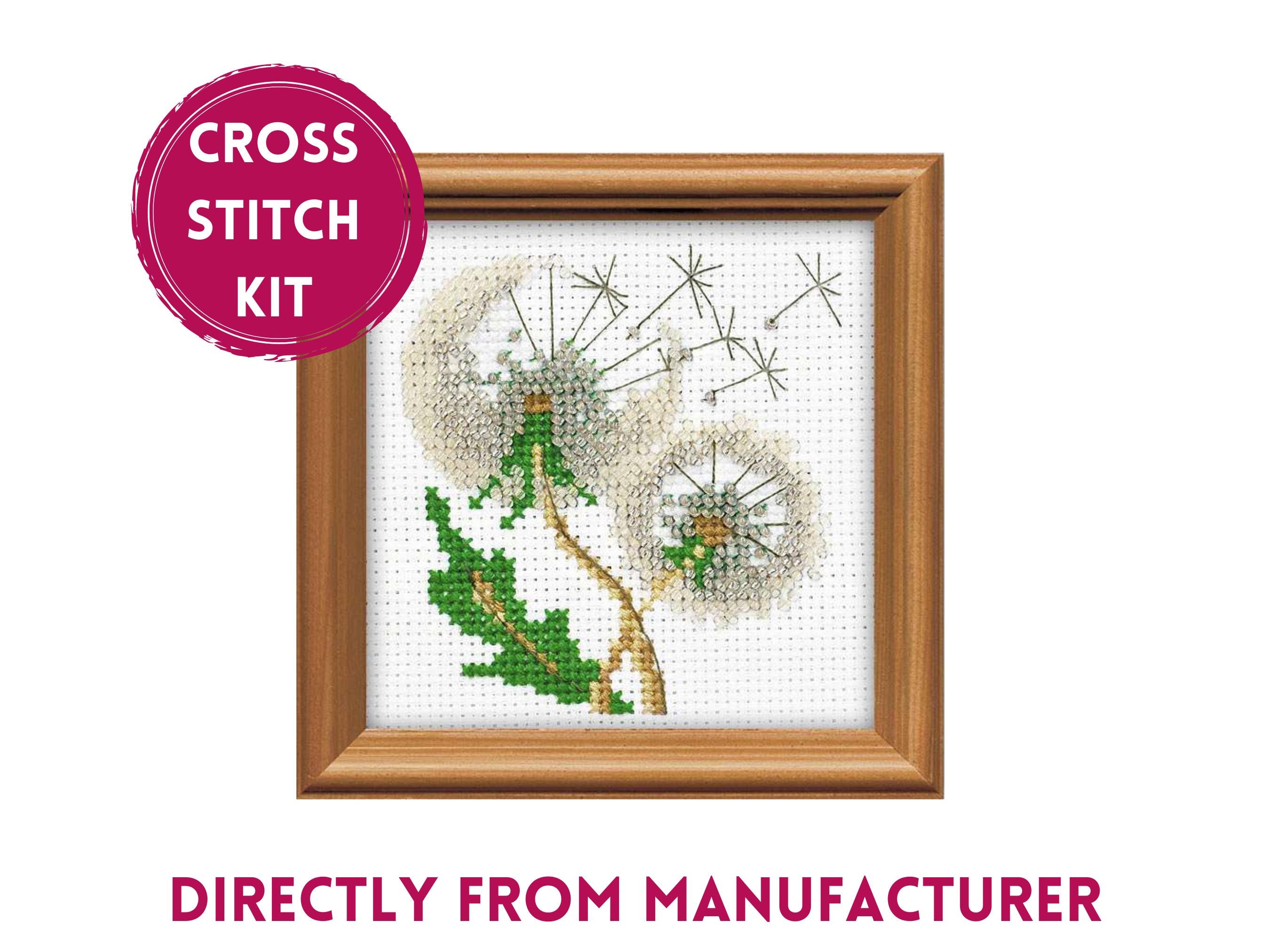 Kit Broderie Point De Croix Compté - Chuchotements D'hiver - Riolis