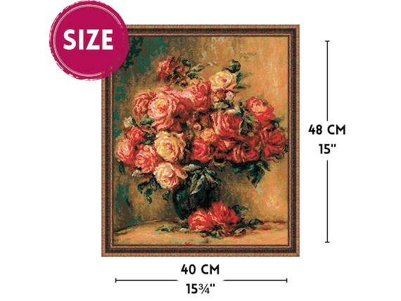 RIOLIS クロスステッチキット 1402 P. A. ルノワールの絵画を