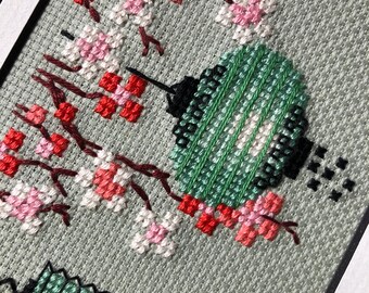 Kit De Broderie Riolis – Lanternes – Point De Croix Débutant – Modèle Compté – Tout Inclus