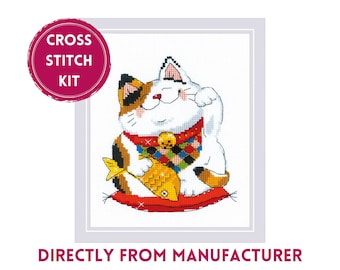 Kit broderie point de croix - Pissenlits ensoleillés - Riolis