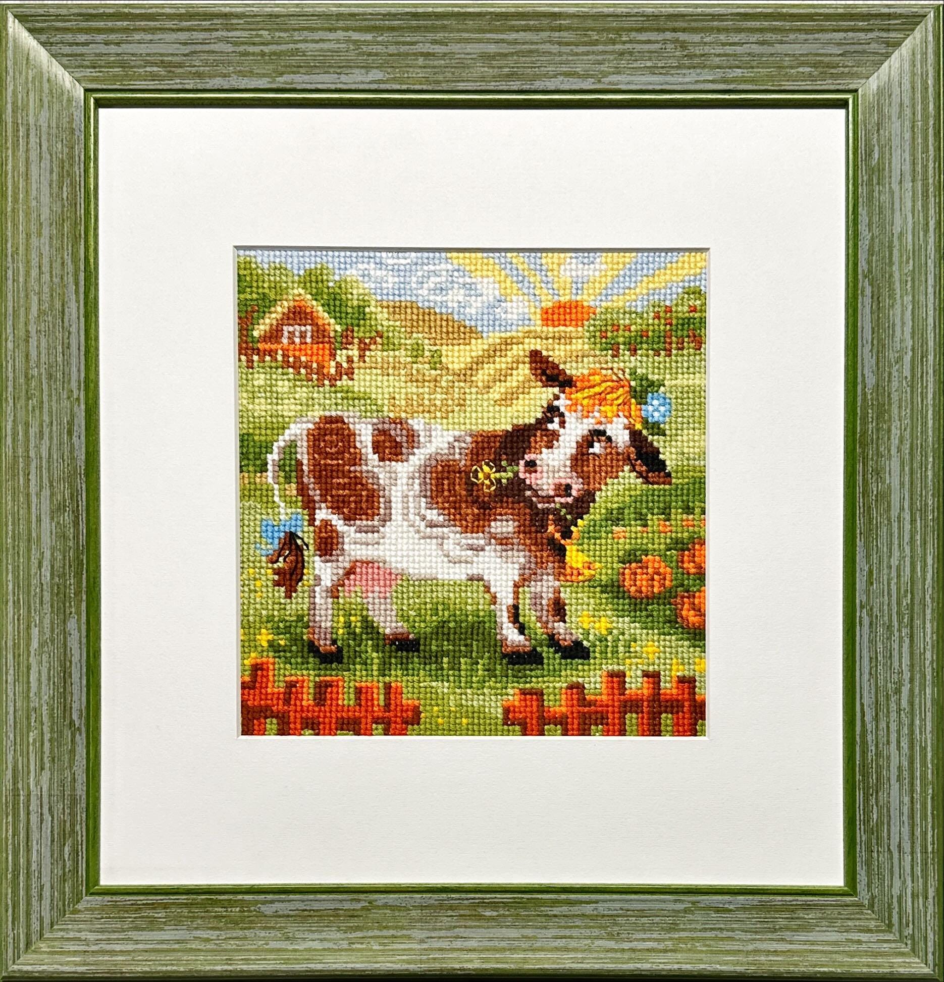 RIOLIS Counted Cross Stitch Kit 8.25"X11.75"-Meeting At The Window (14 Count