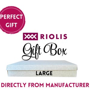 RIOLIS Kreuzstichpackung Geschenkbox, eine große Geschenkbox mit 5 hochwertigen Stickpackungen für jeden Geschmack
