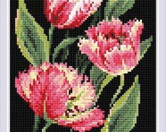 RIOLIS Diamond Mosaic Kit AM0070 Early Tulips