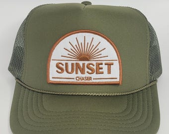 Sunset Chaser Patch Hat