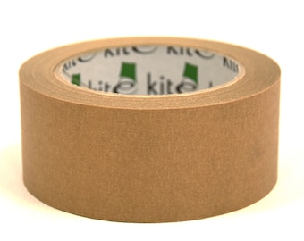 Ruban d'emballage kraft en papier fort 48mm x 50m - Solvant