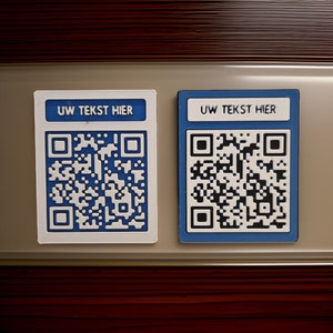 Gepersonaliseerde QR-code 2 kleuren