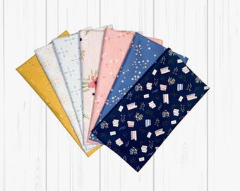 Between the Pages Half Yard Bundle (7 fabrics) by Riley Blake Designs C153 HYB