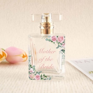 Custom Perfume Bottle For Mother Of Bride, Engraved Perfume Bottle, Mother Of The Bride Or Groom, Wedding Keepsake, Bridesmaid Gift