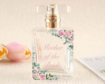 Custom Perfume Bottle For Mother Of Bride, Engraved Perfume Bottle, Mother Of The Bride Or Groom, Wedding Keepsake, Bridesmaid Gift
