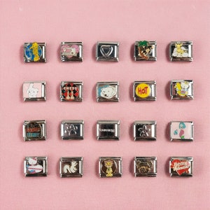 Italian Charm Bracelet, Mystery Vintage Italian Charms, Custom Italian Charm Bracelets, Woman Charms Bracelet, Jewelry Gift, Gifts For Her