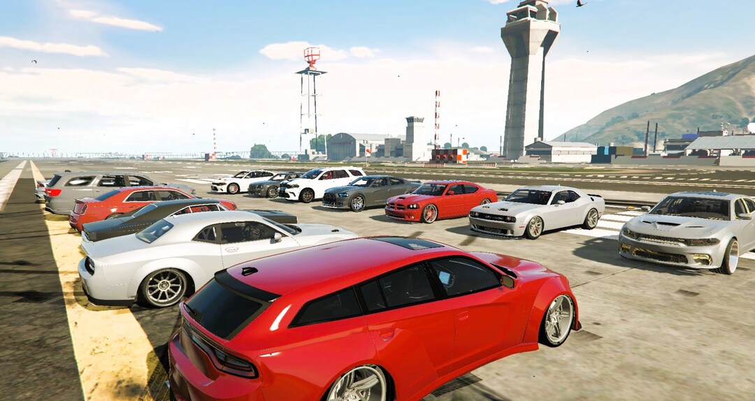 14 Debadged Dodge/chrysler Car Pack Fivem Etsy