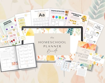 Ultimate Homeschool Planner and Worksheets