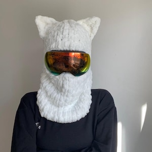 Skihelm Cover Balaclava, Unisex Balaclava, Snowboard Maske, Custom Balaclava, personalisiertes Geschenk, Tier Balaclava, Geschenk für Weihnachten