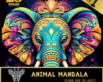 Coloring Book Download Animal Mandalas